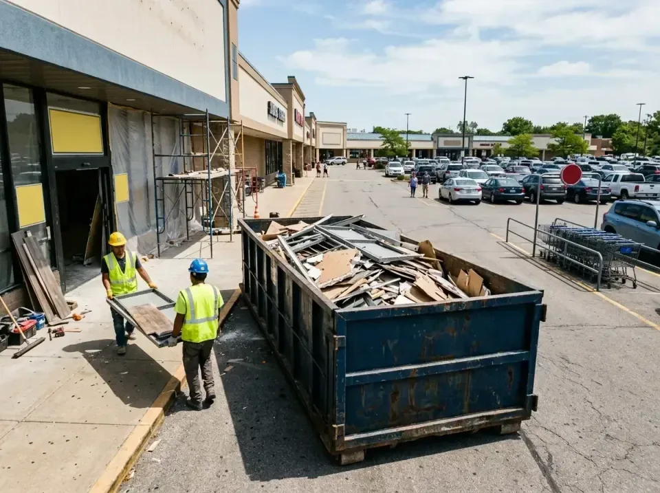 retail-store-renovation-debris-003 — frequently asked questions, Roll-off Dumpster Rentals in Chesterfield, IN